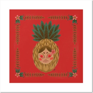 Pineapple Posters and Art